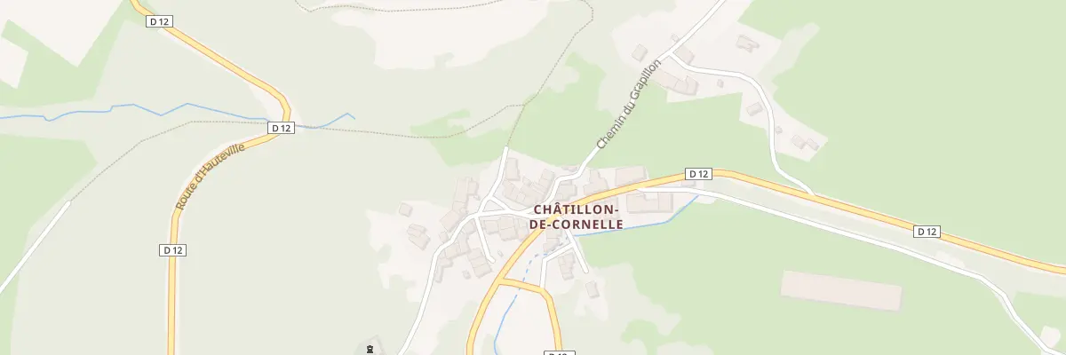 Plan du 10 Che du Grapillon à Boyeux-Saint-Jérôme