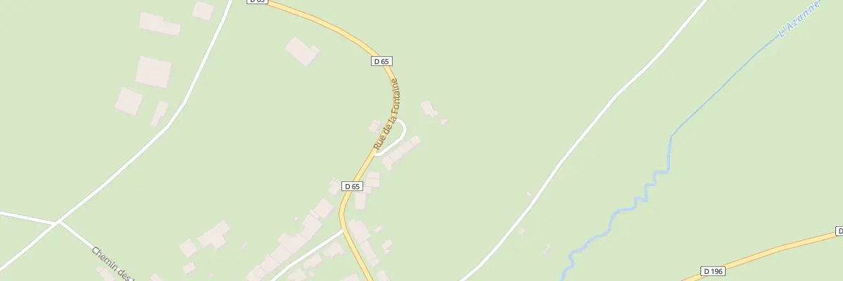 Plan du 14 Rue de la Fontaine à Azannes-et-Soumazannes