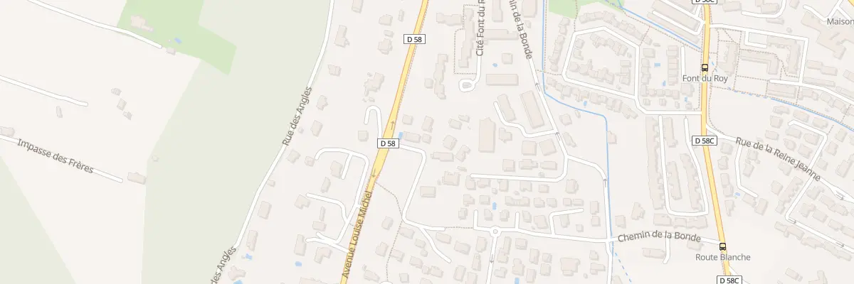 Plan du 47 Che de Provence à Gardanne