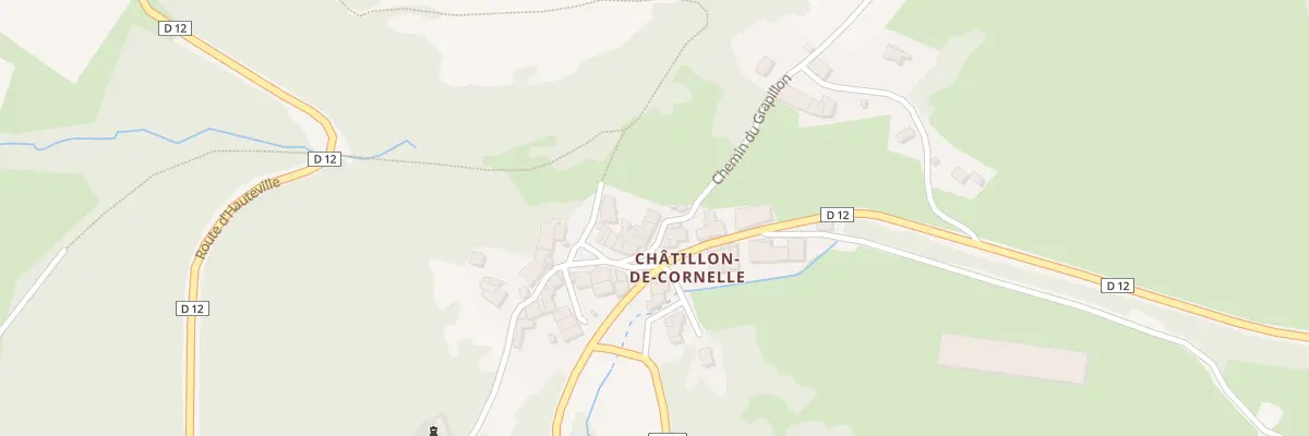 Plan du 5225 Chatillon à Boyeux-Saint-Jérôme