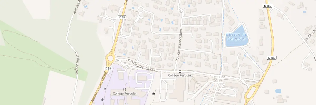 Plan du 3665 Rue Charles Pauriol à Gardanne
