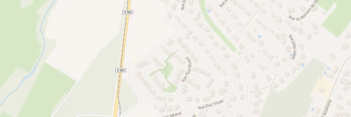Plan du 78 Rue Paul Eluard à Dole