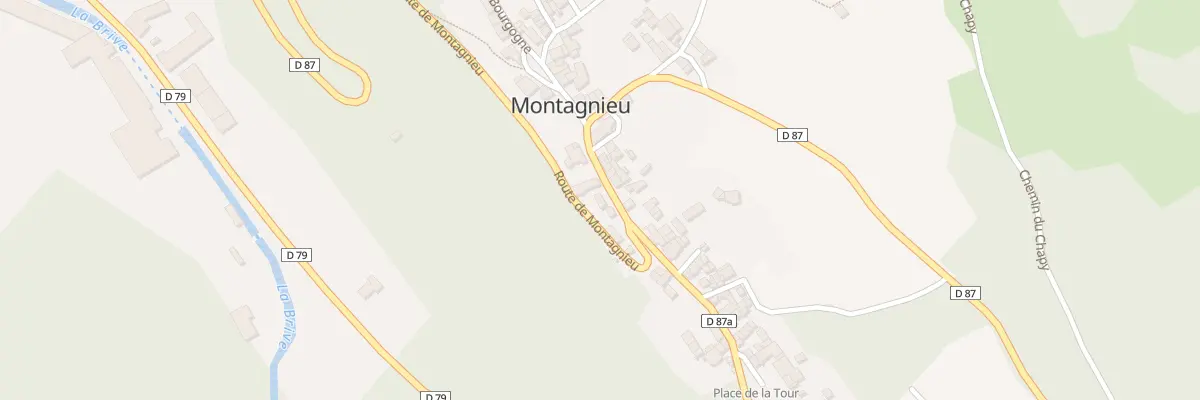 Plan du 5271 Vers l’Eglise à Montagnieu