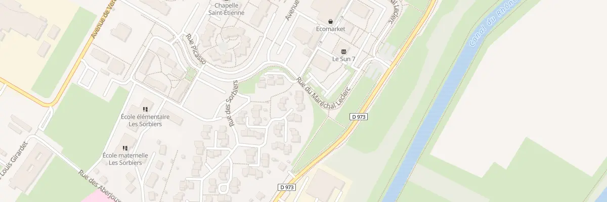 Plan du 49 Rue des Sorbiers à Dole