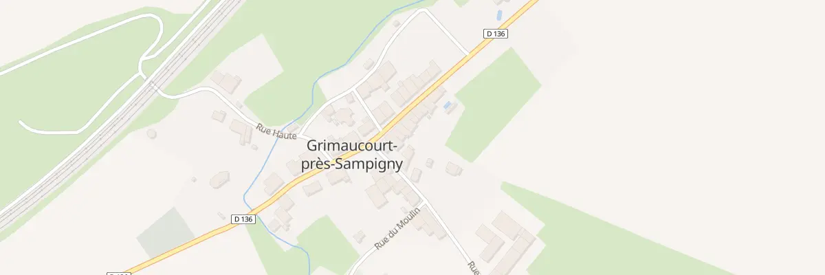Plan du 19 Gr Grande Rue à Grimaucourt-près-Sampigny