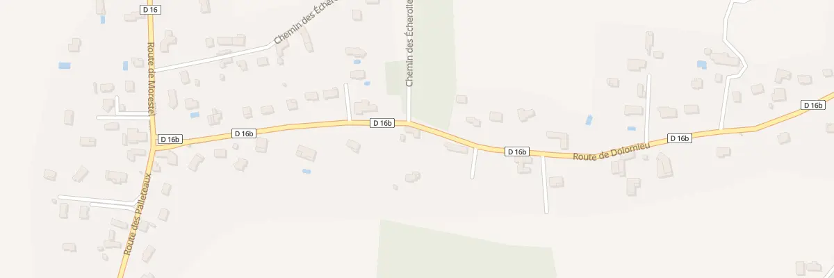 Plan du 308 Rte de Dolomieu à La Chapelle-de-la-Tour