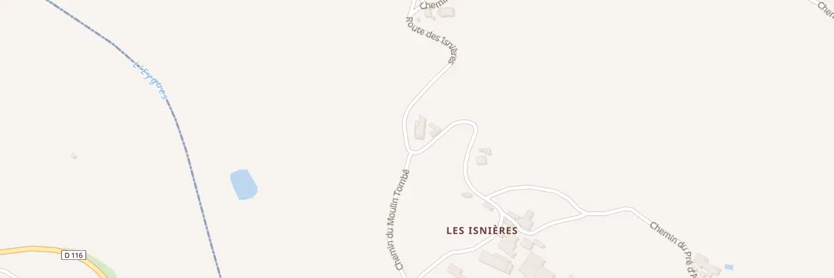 Plan du 465 Rte des Isnières à Saint-André-de-Rosans