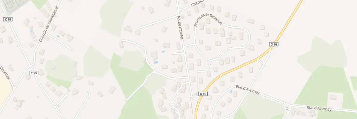Plan du 151 Rte d’Iselet à Morestel