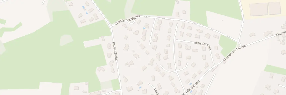 Plan du 317 Che des Vignes à Morestel