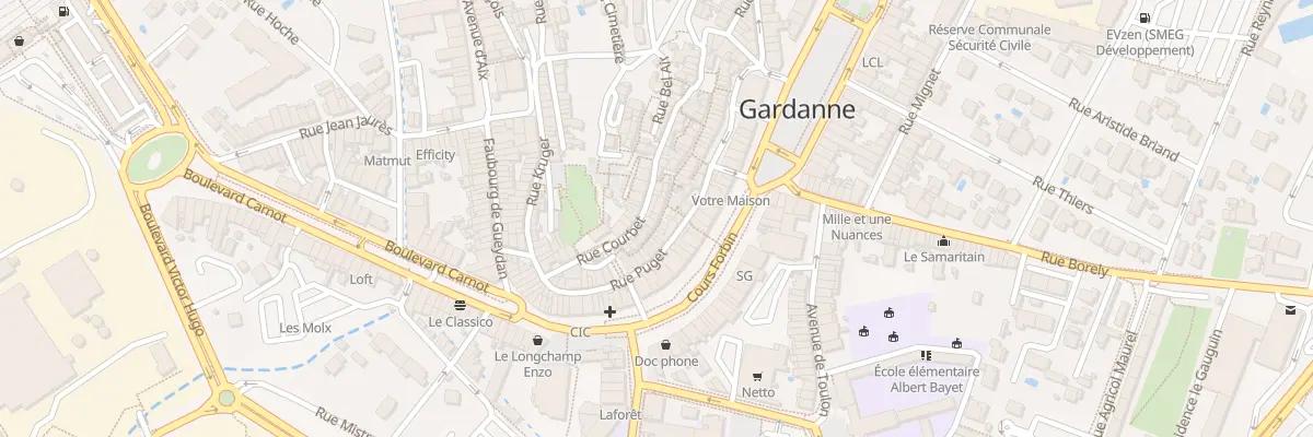 Plan du 4 Rue Viala à Gardanne