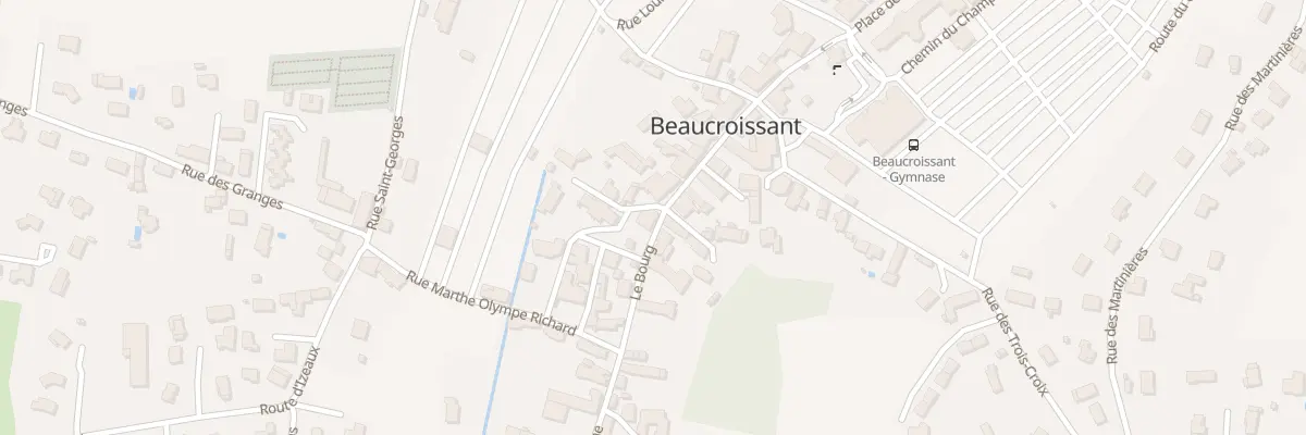 Plan du 5 Pl de L ’Eglise à Beaucroissant
