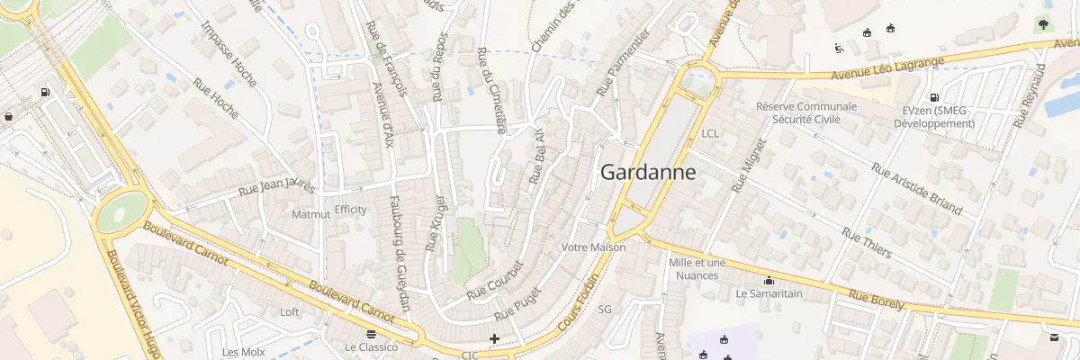 Plan du 13 Rue de l’Accord à Gardanne