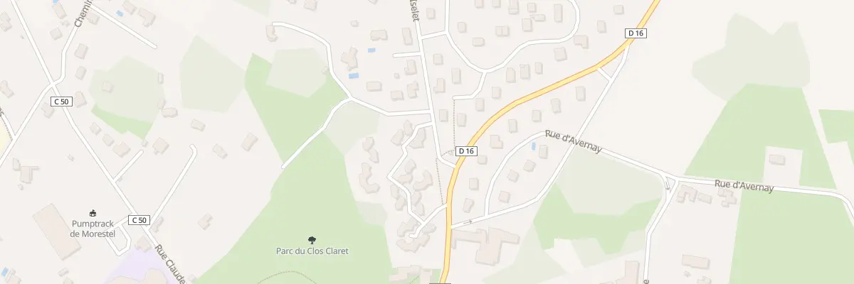 Plan du 16 Res La Bichonniere à Morestel