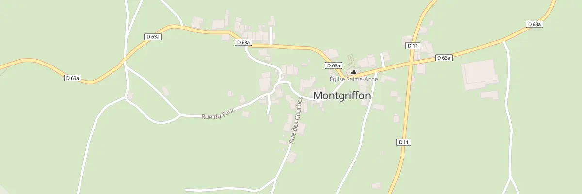 Plan du 6 Rue des Courbes à Nivollet-Montgriffon