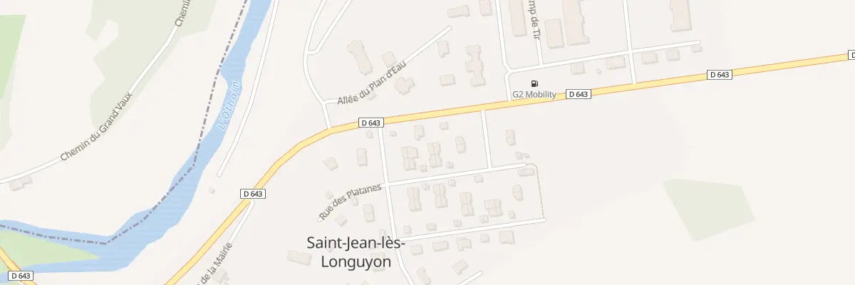 Plan du 2 Rue du Premier Bcp à Saint-Jean-lès-Longuyon