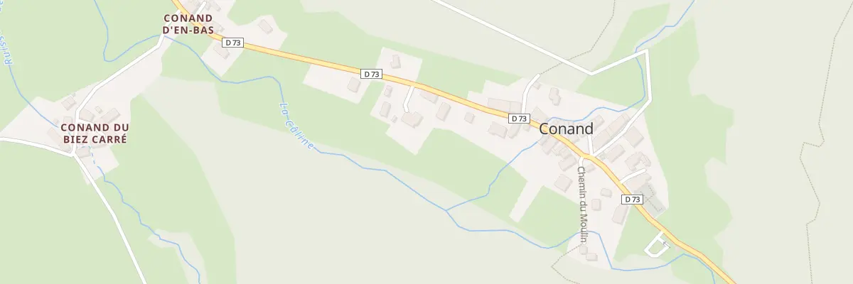 Plan du 323 Rte de la Caline à Conand