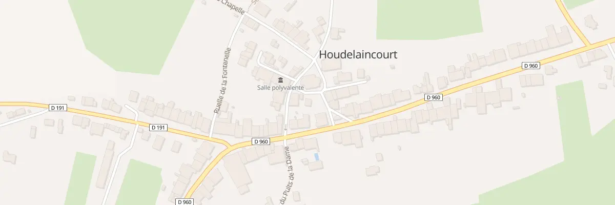 Plan du 6 Rue de l’Eglise à Houdelaincourt