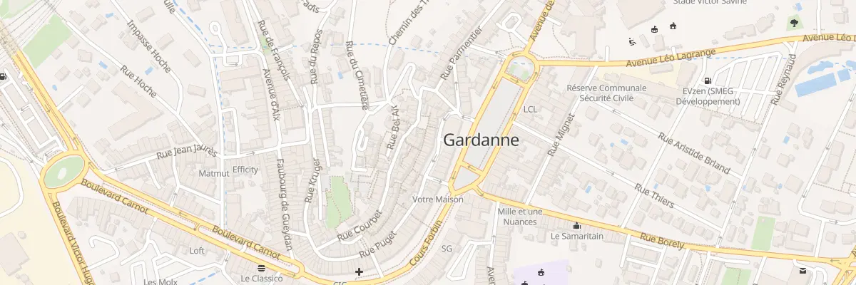 Plan du 12 Imp Cadenel à Gardanne