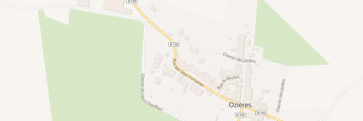 Plan du 1 Rue des Deux Fontaines à Ozières