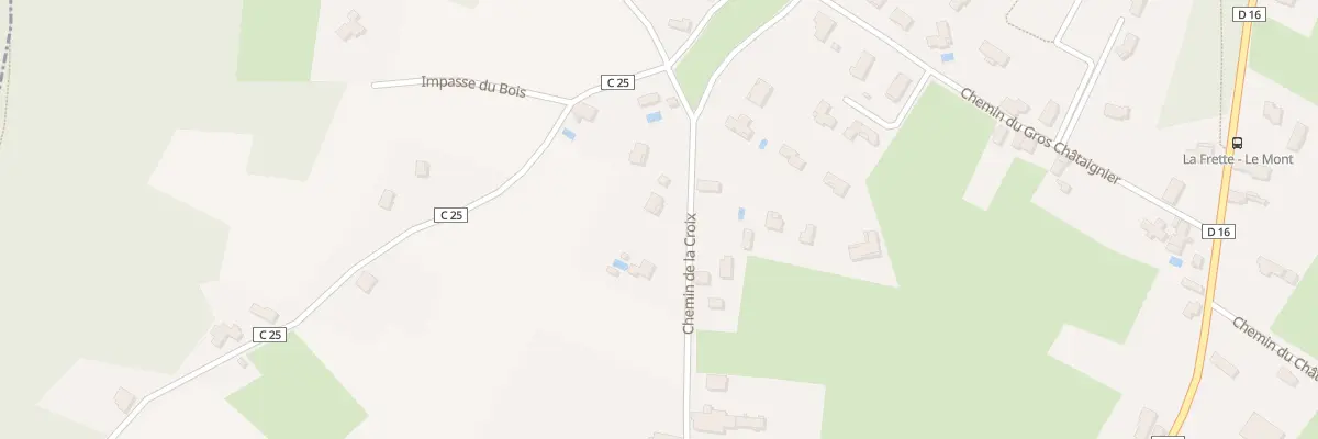 Plan du 517 Che de la Croix à Saint-Sorlin-de-Morestel