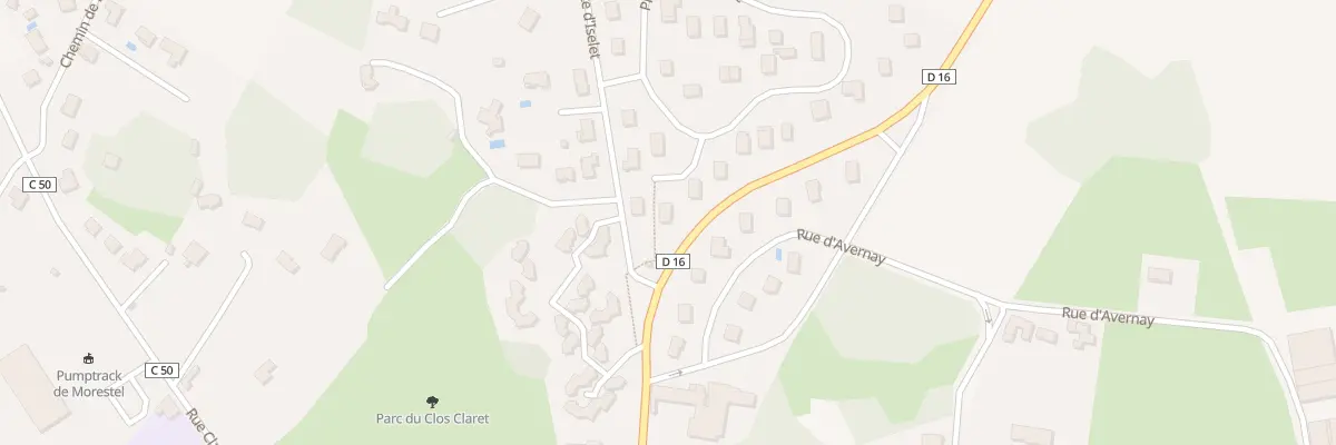 Plan du 41 Che des Muriers à Morestel