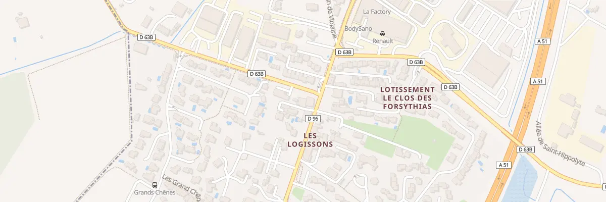 Plan du 3 Rue de la Touloubre à Venelles