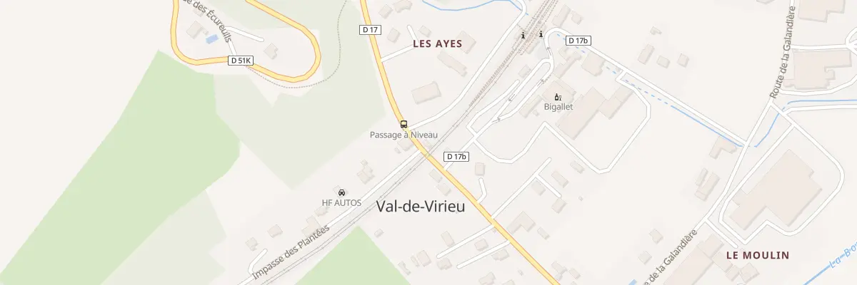 Plan du 10 Rte de la Tour du Pin à Val-de-Virieu