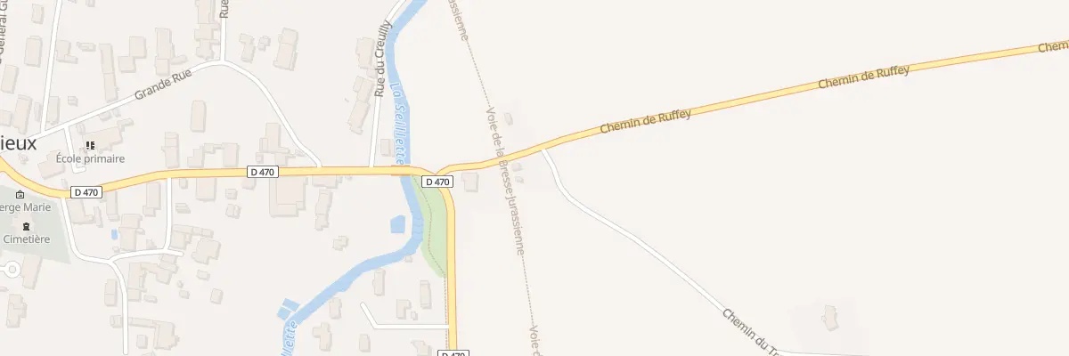 Plan du 54 Chem de Ruffey à Villevieux