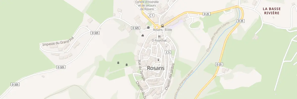 Plan du 22 Rue du Couchant à Rosans
