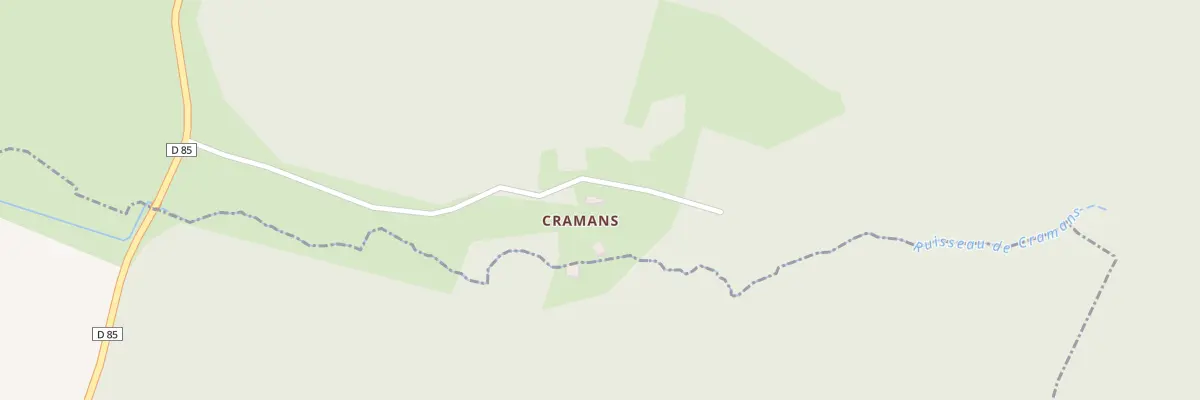 Plan du 5081 Cramans à Challes-la-Montagne