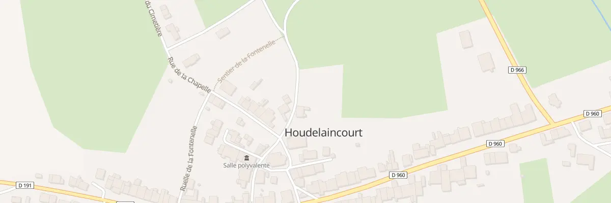 Plan du 10 Rue de l’Eglise à Houdelaincourt