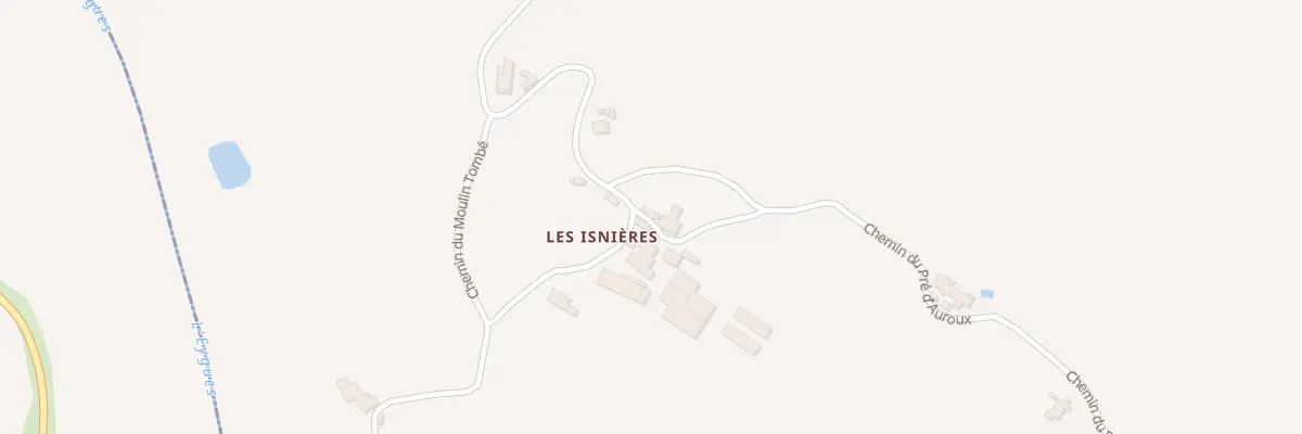 Plan du 5041 Les Isnieres à Saint-André-de-Rosans