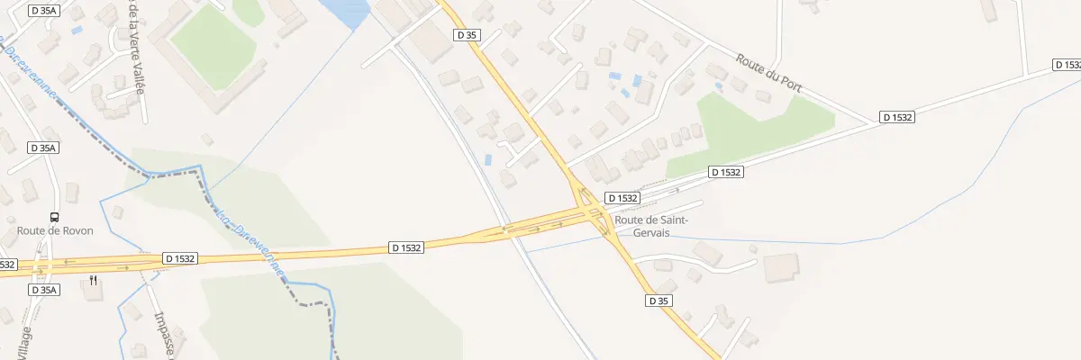 Plan du 73 Rue de la Minoterie à Saint-Gervais
