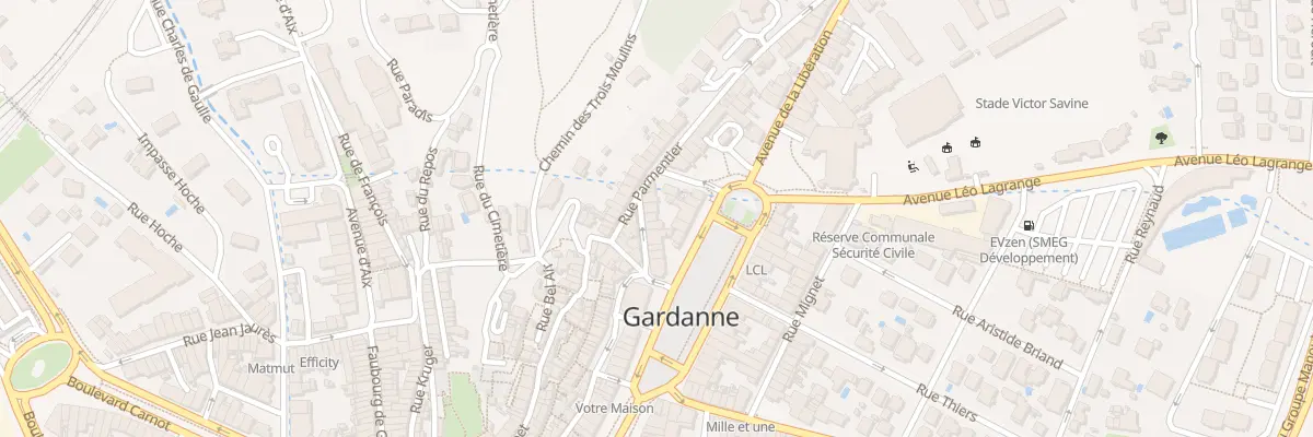Plan du 12 Rue Mirabeau à Gardanne