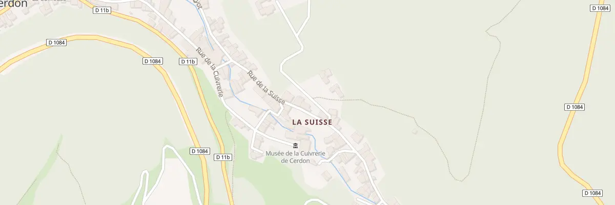 Plan du 301 Rue de la Suisse à Cerdon