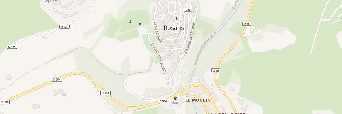 Plan du 5081 Le Village à Rosans