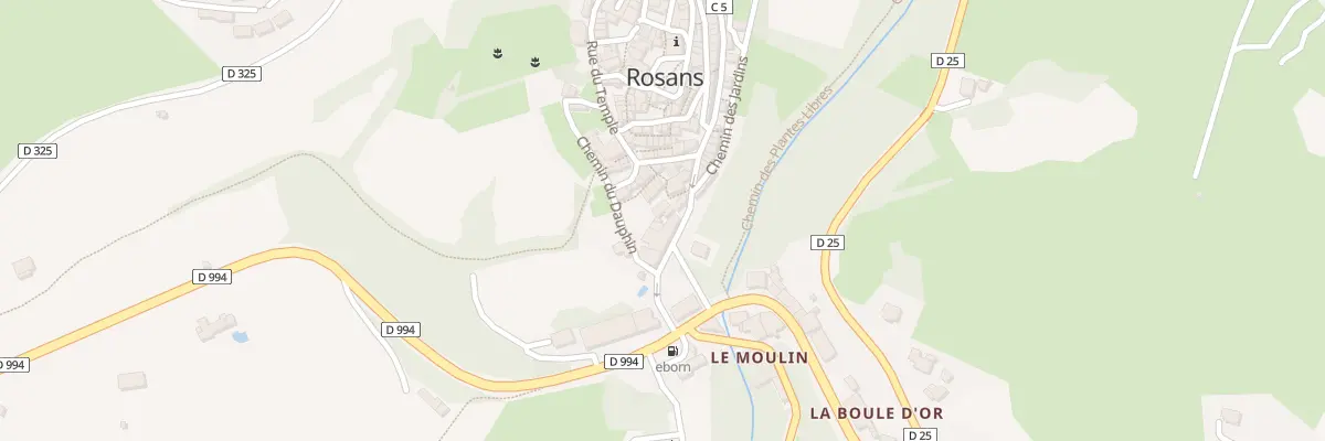 Plan du 5072 Le Village à Rosans