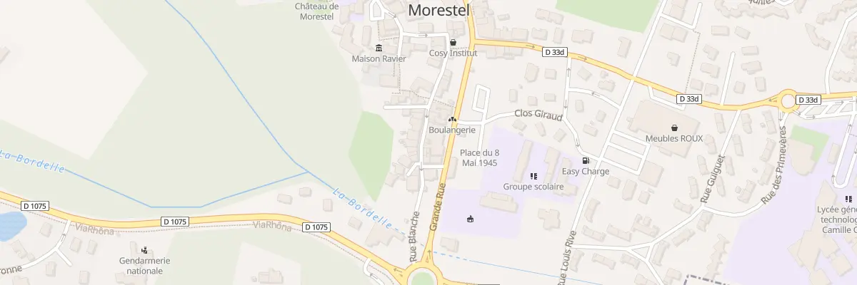 Plan du 179 Rue Blanche à Morestel