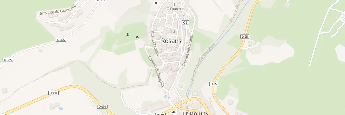 Plan du 19 Imp du Menuisier à Rosans