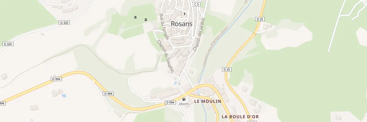 Plan du 5073 Le Village à Rosans