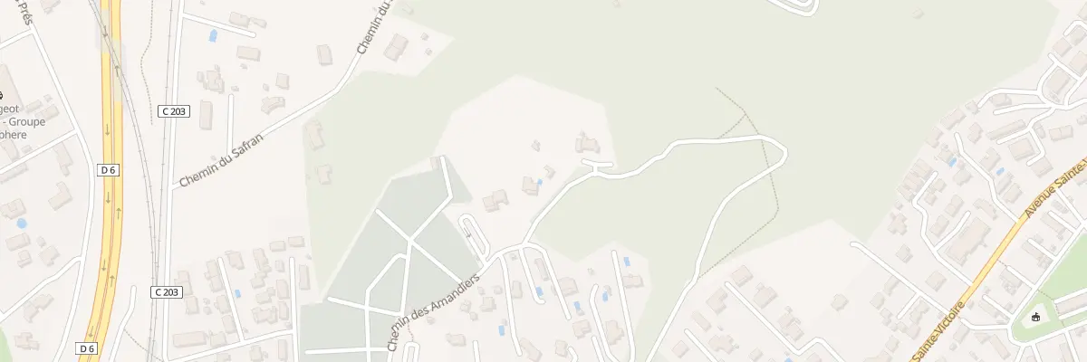 Plan du 339 Che des Amandiers à Gardanne