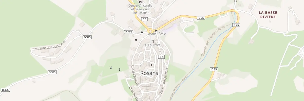 Plan du 54 Rue du Four à Rosans