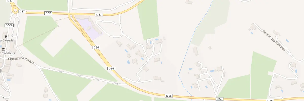 Plan du 5521 Frigoulet à Ansouis