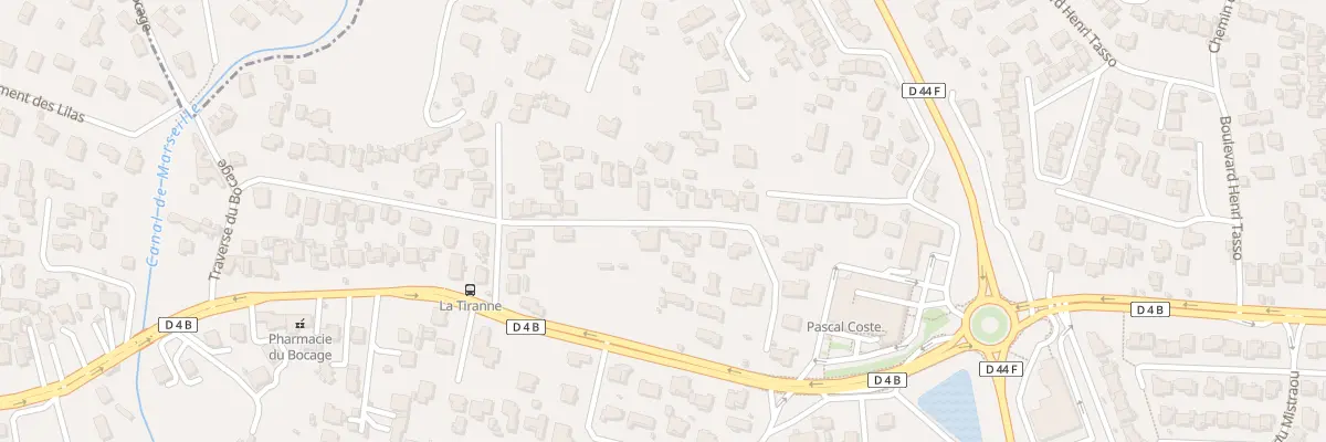 Plan du 5111F Bd de la Tiranne à Allauch