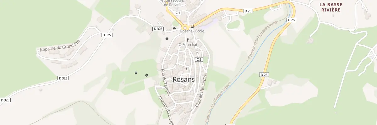 Plan du 20 Rue du Four à Rosans