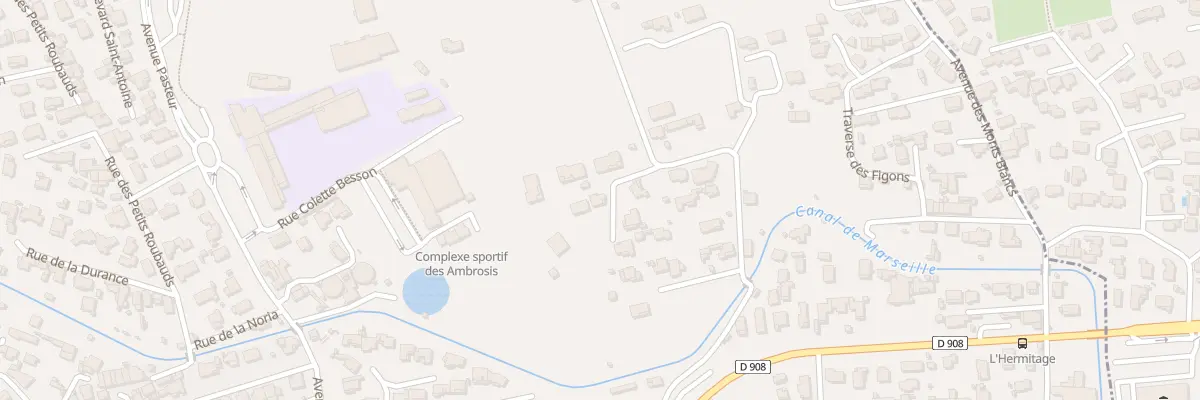 Plan du 13 Av des Pères Blancs à Plan-de-Cuques