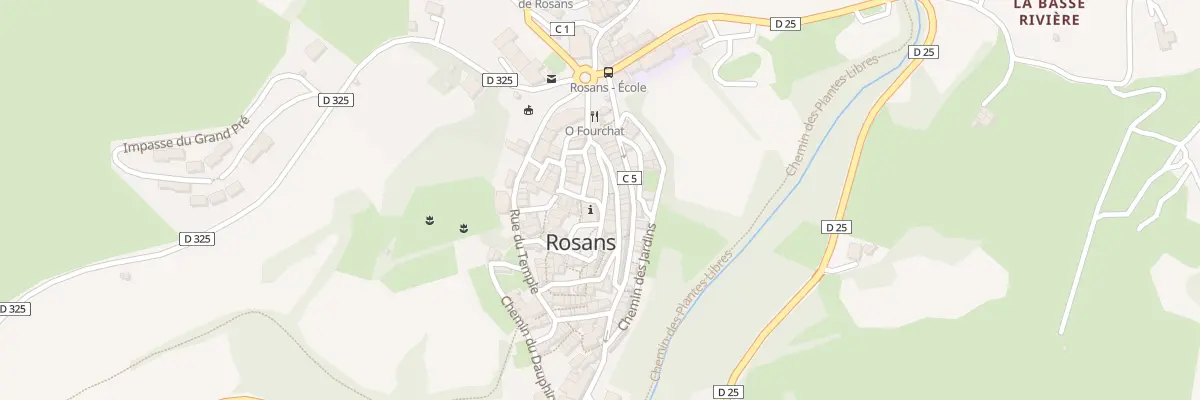 Plan du 70 Rue de la Tour à Rosans