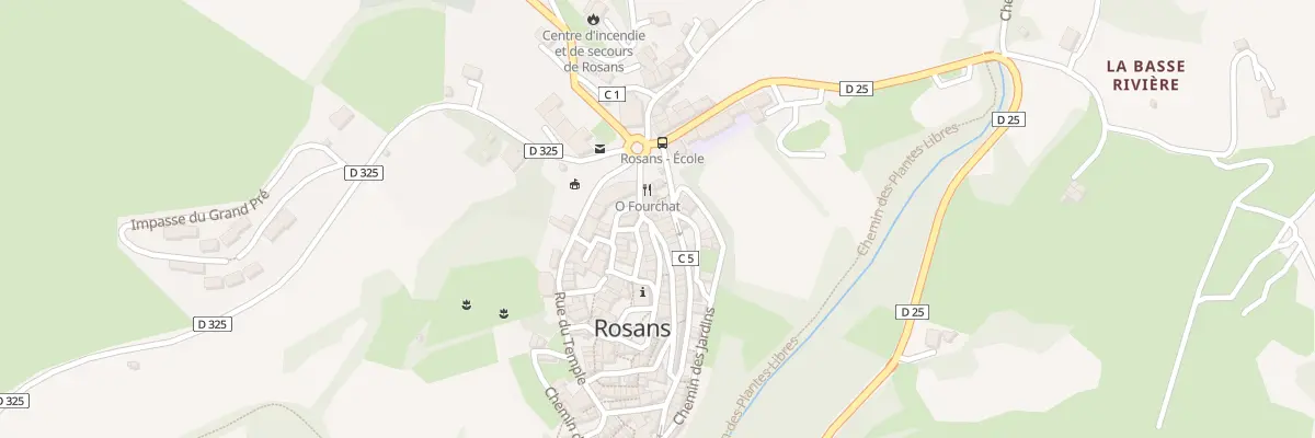 Plan du 31 Rue de la Tour à Rosans
