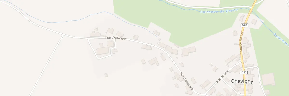 Plan du 27 Rue d’Auxonne à Chevigny