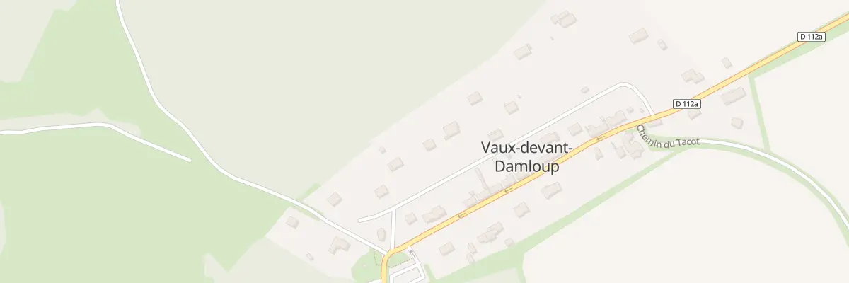 Plan du 8 All des Vignes à Douaumont-Vaux